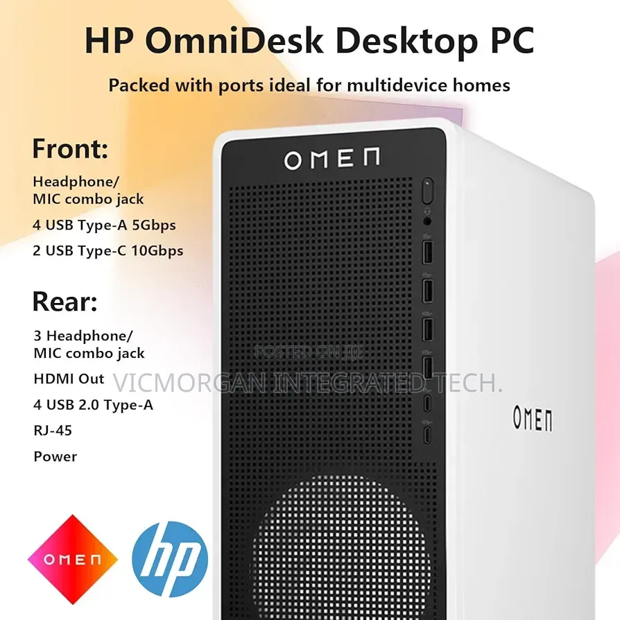 New Desktop Computer HP 32GB Intel Core Ultra 7 SSD 1T