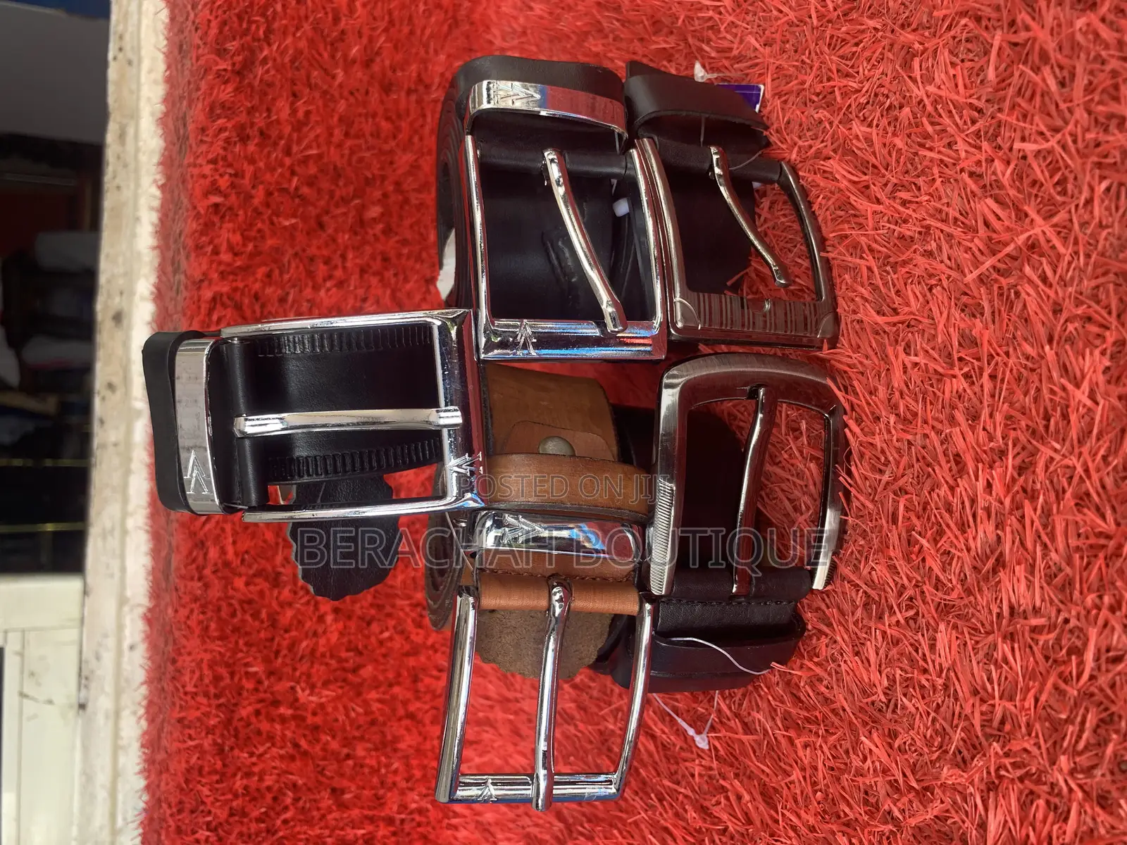 Men Leather Belt