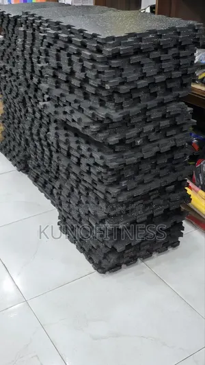 20mm Interlocking Rubber Gym Mat Heavy Duty – 4pcs/SQM