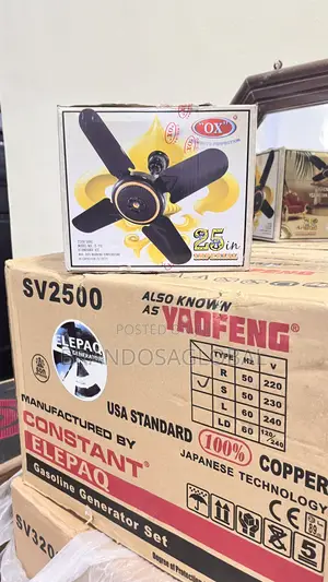 Ox Ceiling Fan 25 Inches [G-113] – Practical Household Ceiling Fan