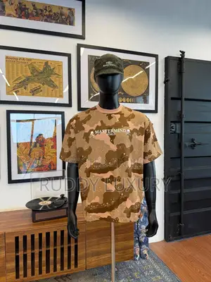 Mastermind Camouflage Graphic T-Shirt