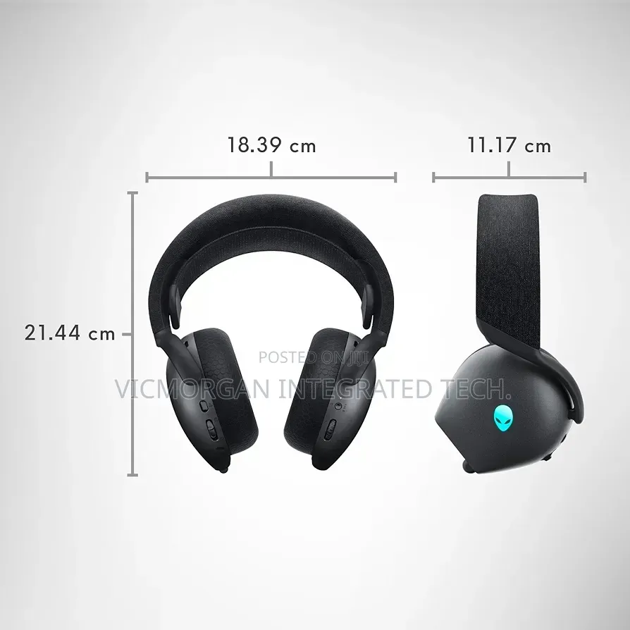 Alienware Tri-mode Wireless Gaming Headset Aw725h – Wired/Wireless,