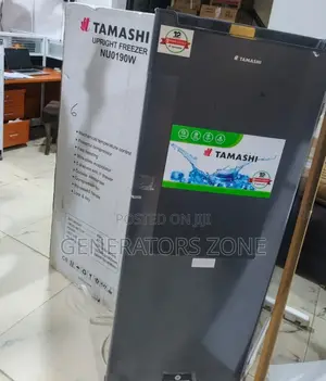Tamashi 198l Upright Freezer Practical Storage Unit - High Quality