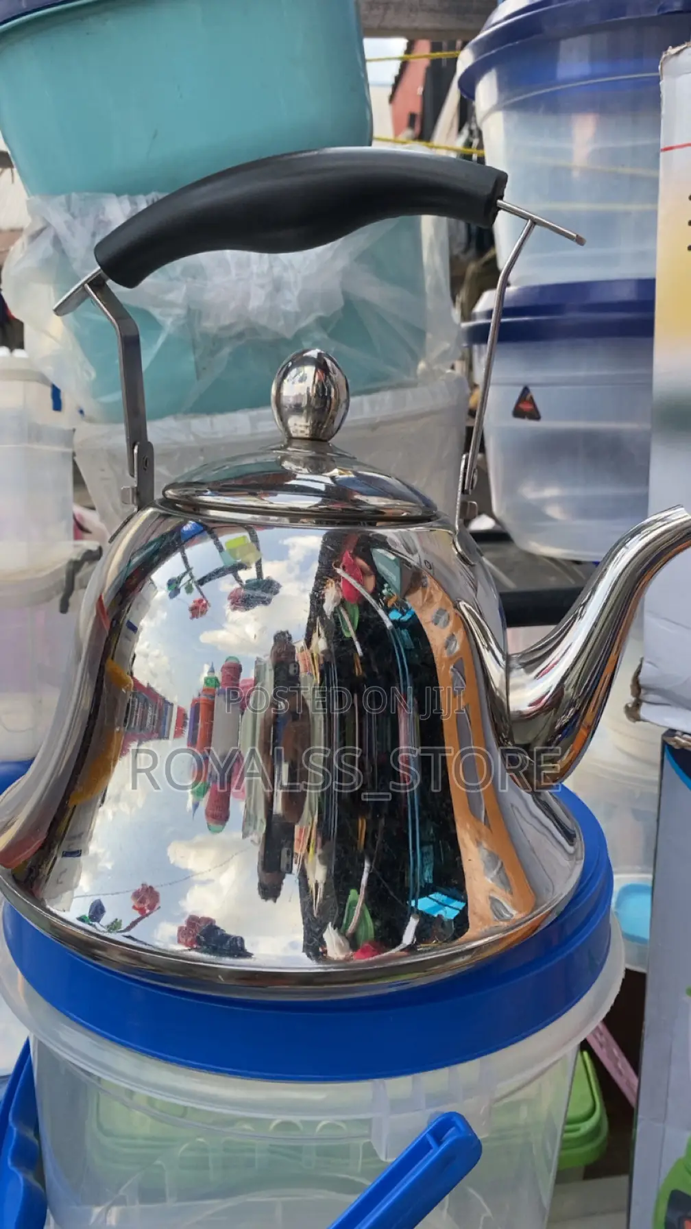 5l Quality Stainless Steel Whistling Kettle