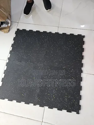 Rubber Gym Floor Mat 20mm Heavy Duty 4pcs