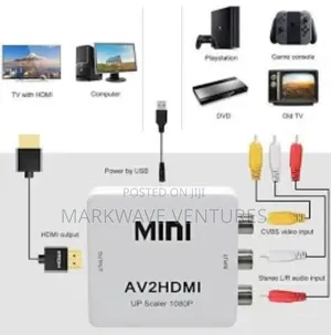 Av to Hdmi Converter ( Mini)