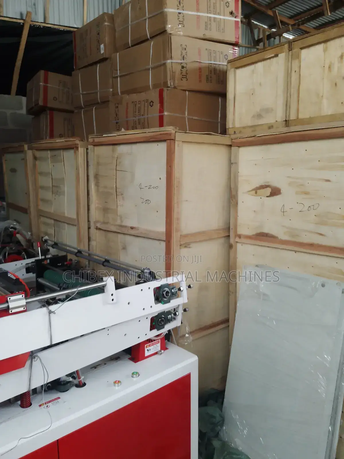 4-Side Seal Powder Packaging Machine With Compressor