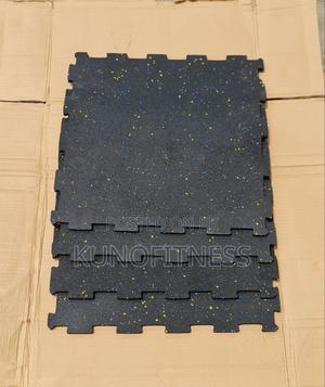 Heavy Duty Rubber Gym Floor Mat 20mm – 4 Pieces/SQM