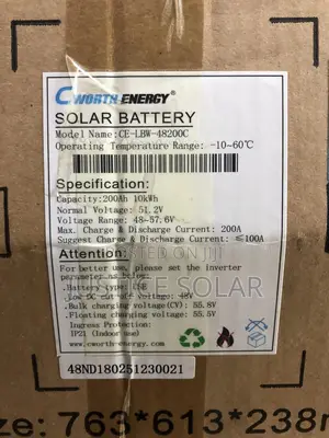 10kwh Battery Cworth Energcy