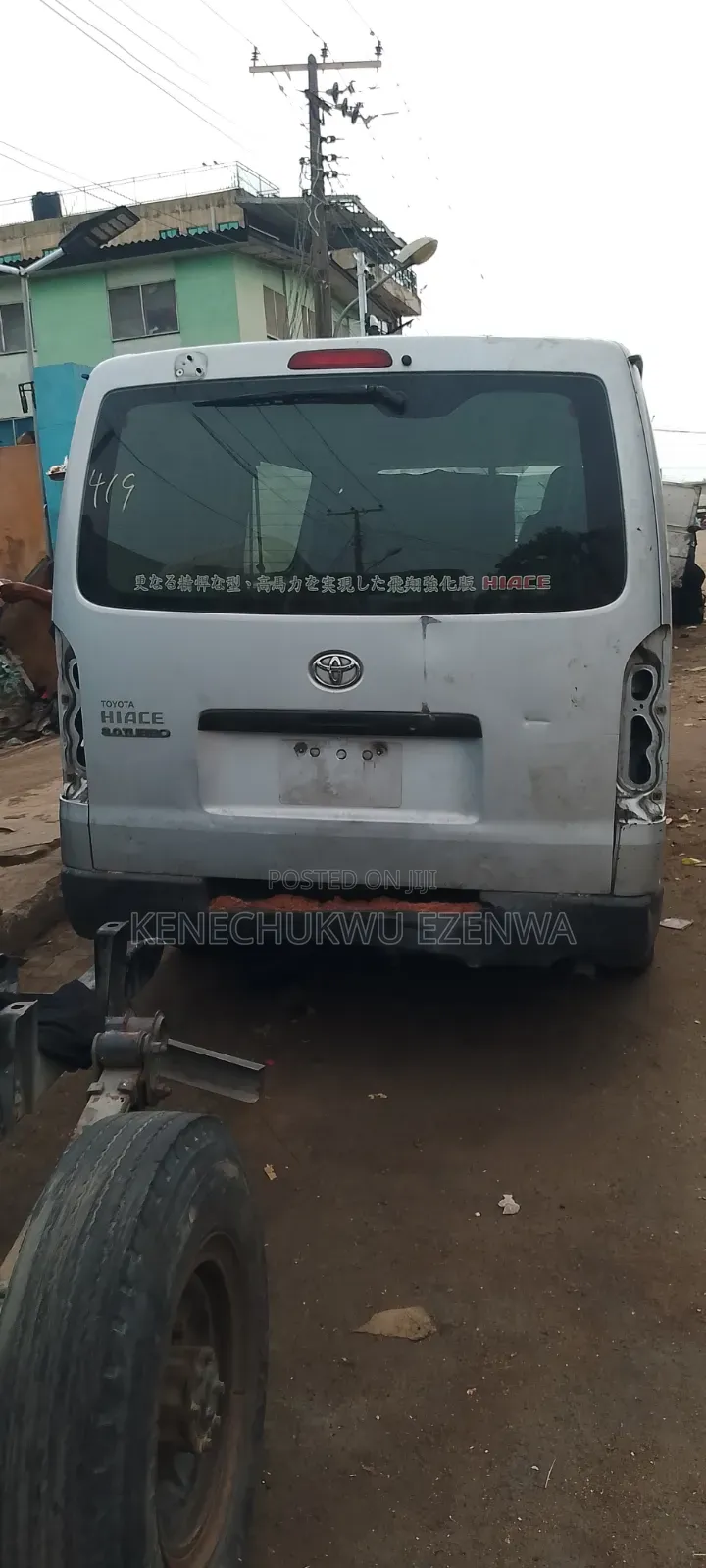 Toyota HiAce 2012 White