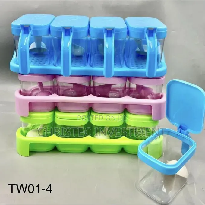 Multipurpose Spice Rack and Condiments Container