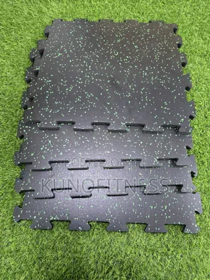 Rubber Gym Mat 20mm Interlocking Heavy Duty – 4pcs | Lagos