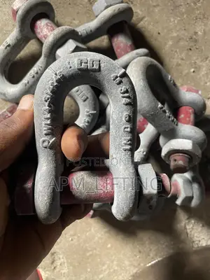 4-3/4ton(3/4”) Crosby D-Shaped Shackle C/W Bolt and Nut