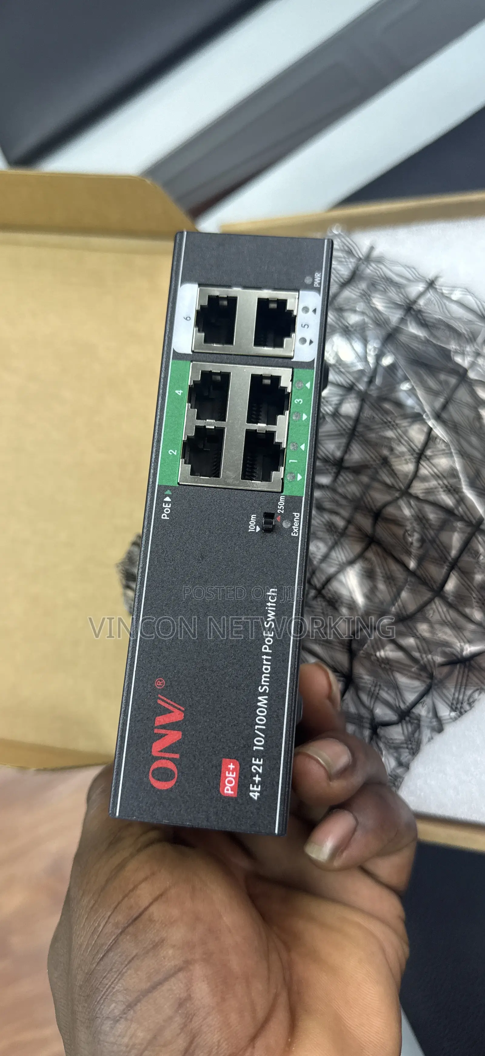 Onv 4port Poe Switch 10/100