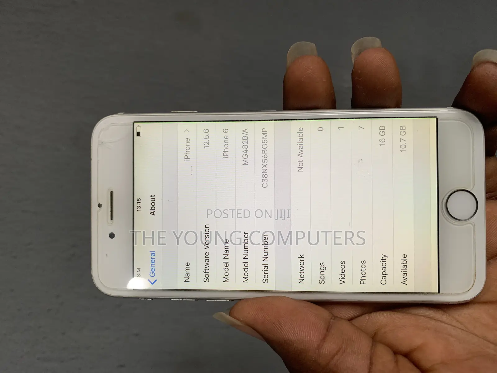 Apple iPhone 6 16 GB Silver