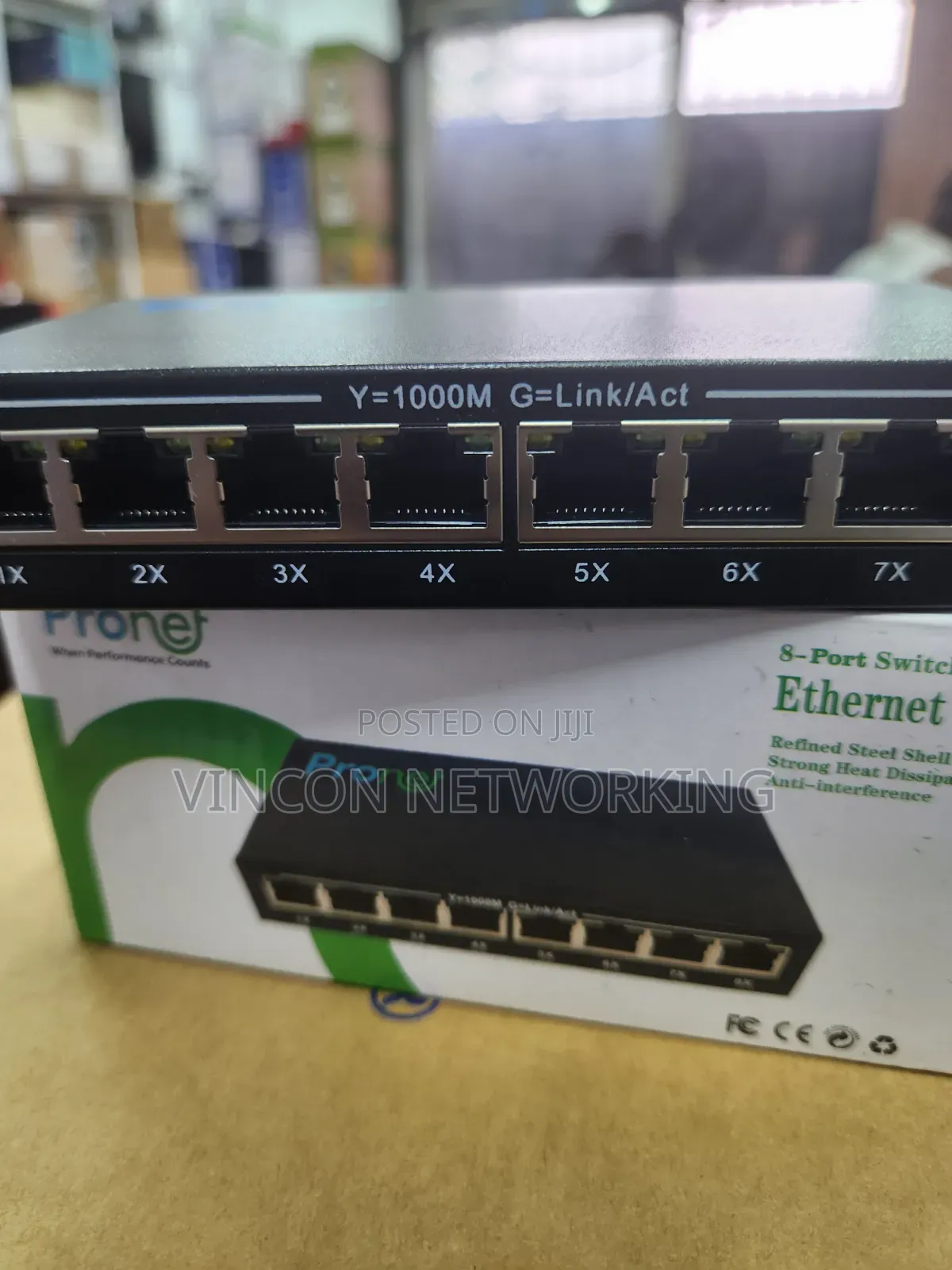8 Port Gigabit Pronet Switch