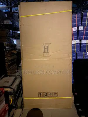 Double Door Half Glass With Lower Storage