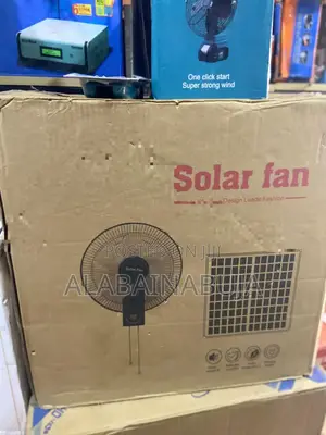 Rechargeable Solar Fan