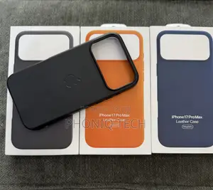 iPhone 17 Pro Max Leather Cases