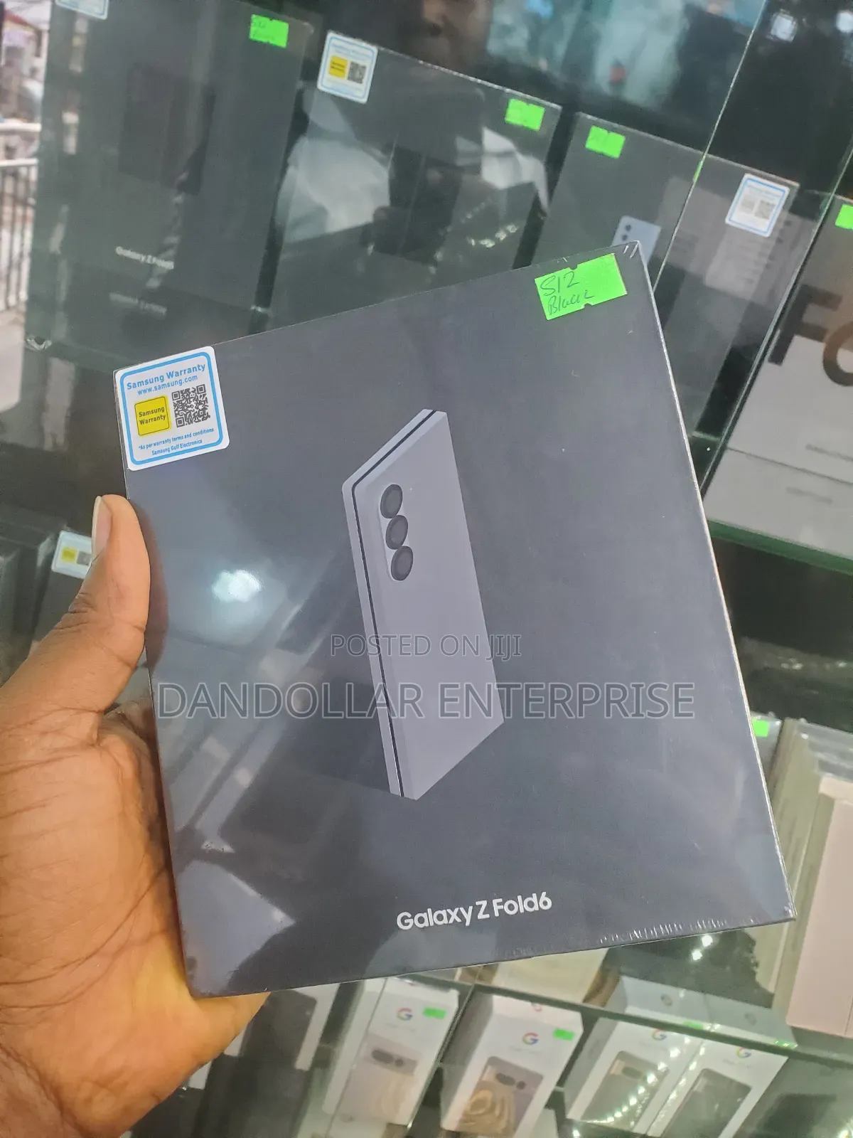 New Samsung Galaxy Z Fold6 512 GB Black