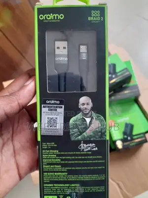 Brand New Oraimo Braid 2 (Ocd-M71) Braided Micro-USB Charging Cable