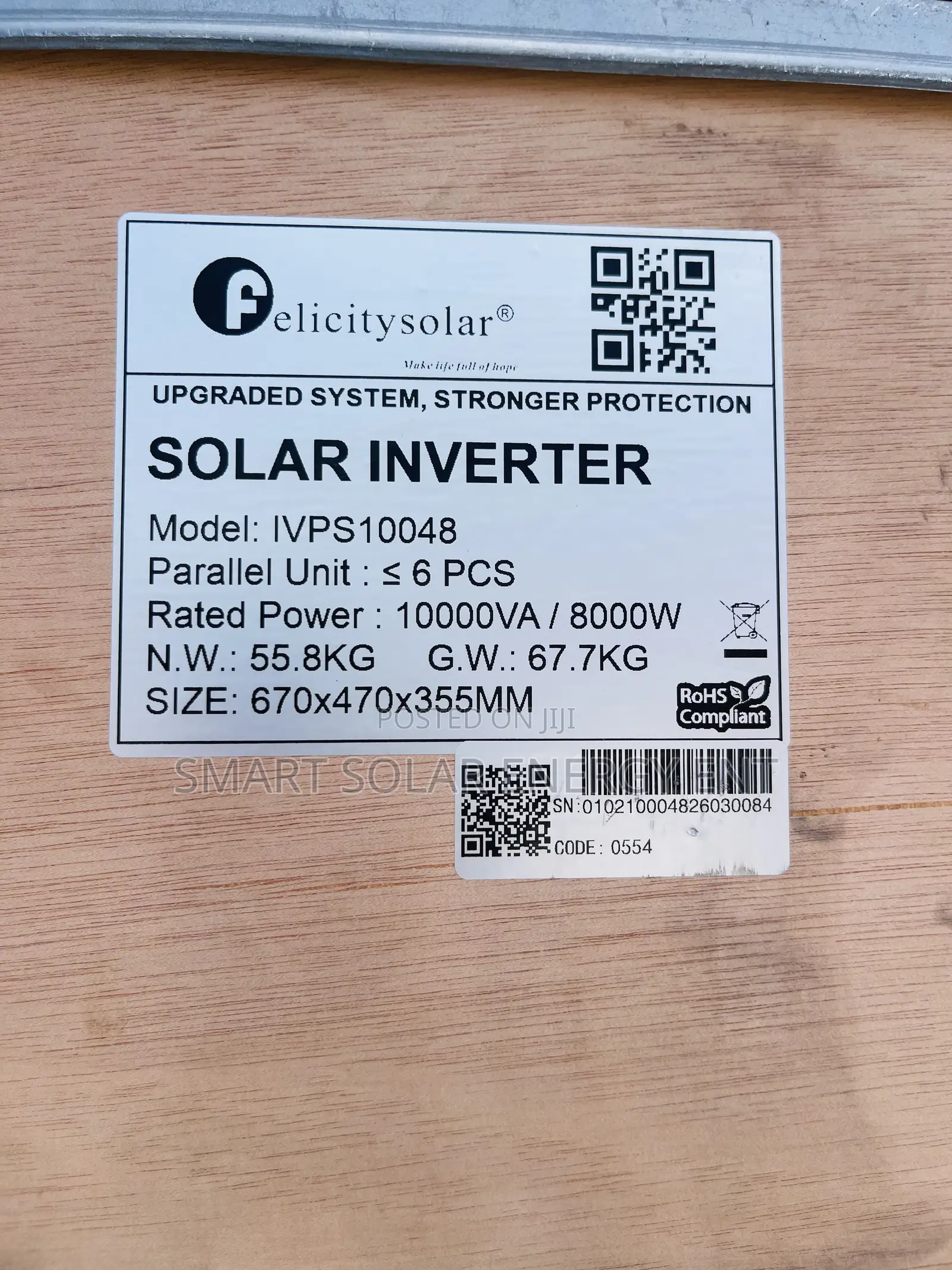 10kva 48v Felicity Inverter