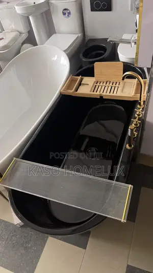 Luxury England Black Color Bathtub