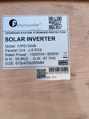 10kva 48v Ivps Felicity Inverter