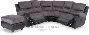 The Madison Corner Sofa With Manual Recliner Action and Ottoman