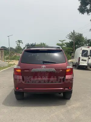 Toyota Highlander Sport 2009 Red