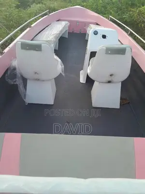 Brand New Boat With Luxury Upholstery – 8–11 Passengers (No Engine)