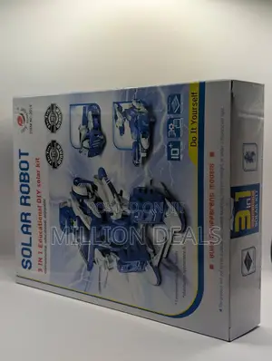 3-in-1 Solar Robot Kids Educational Toy Ages 10+