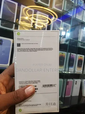 New Apple iPhone 16 Pro 256 GB Silver