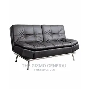 Marqueue Bonded Euro Lounger - Black