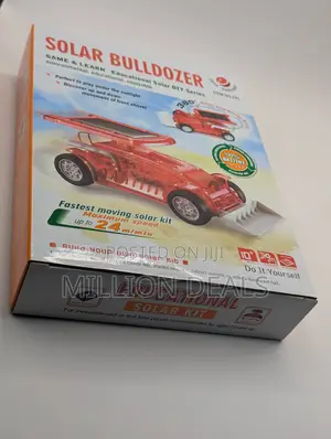 Solar Bulldozer Kid Toy Ages 10+