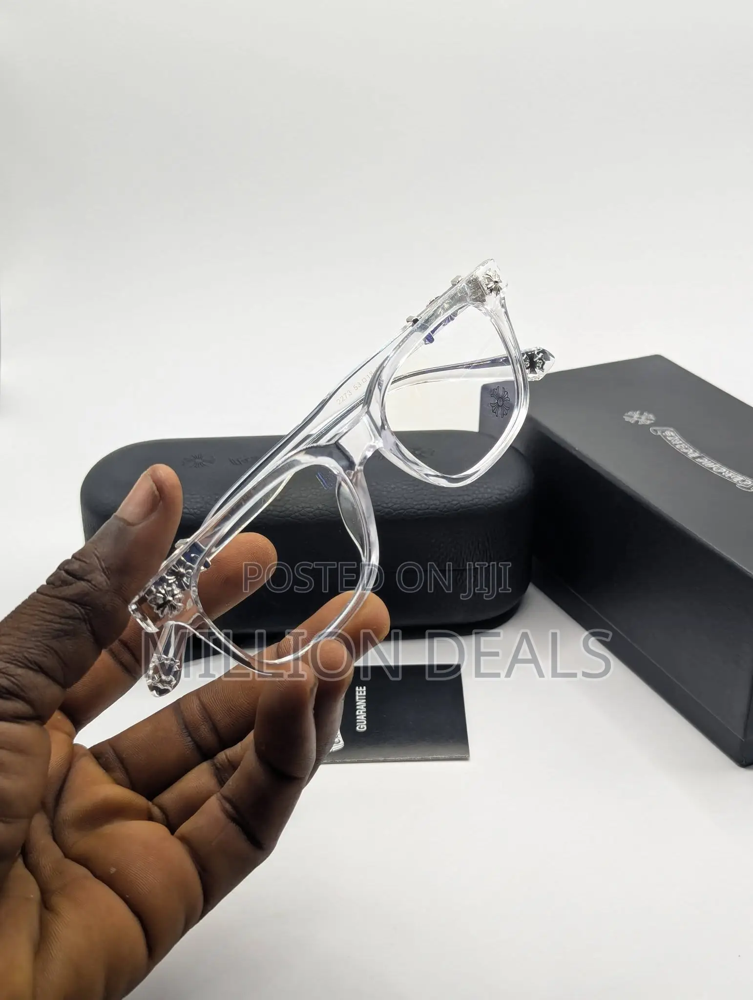 See Through Retro Men's Stylish Square Glasses