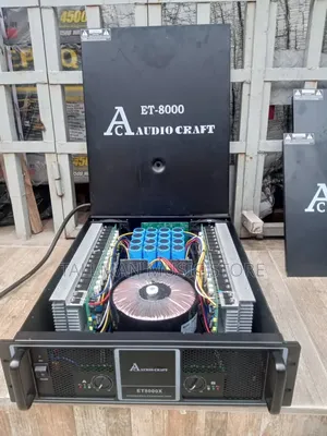 Audio Craft Et8000 Amplifier