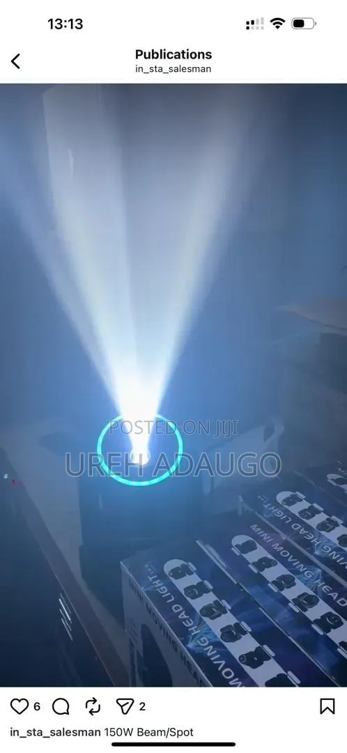 Moving Heads Beam 100 Watts