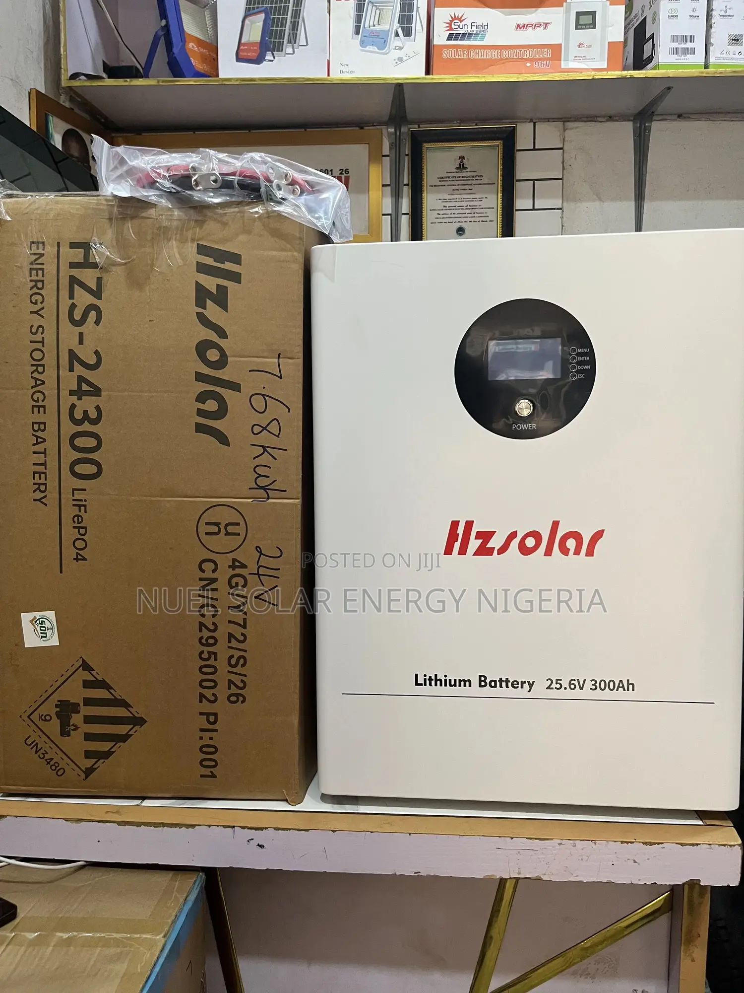 Hzsolar 7.5kwh Lithium Ion Battery 24v