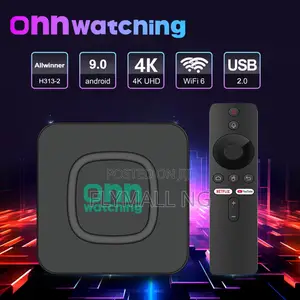 Onn Wifi Google Android Tv Box Streaming Box