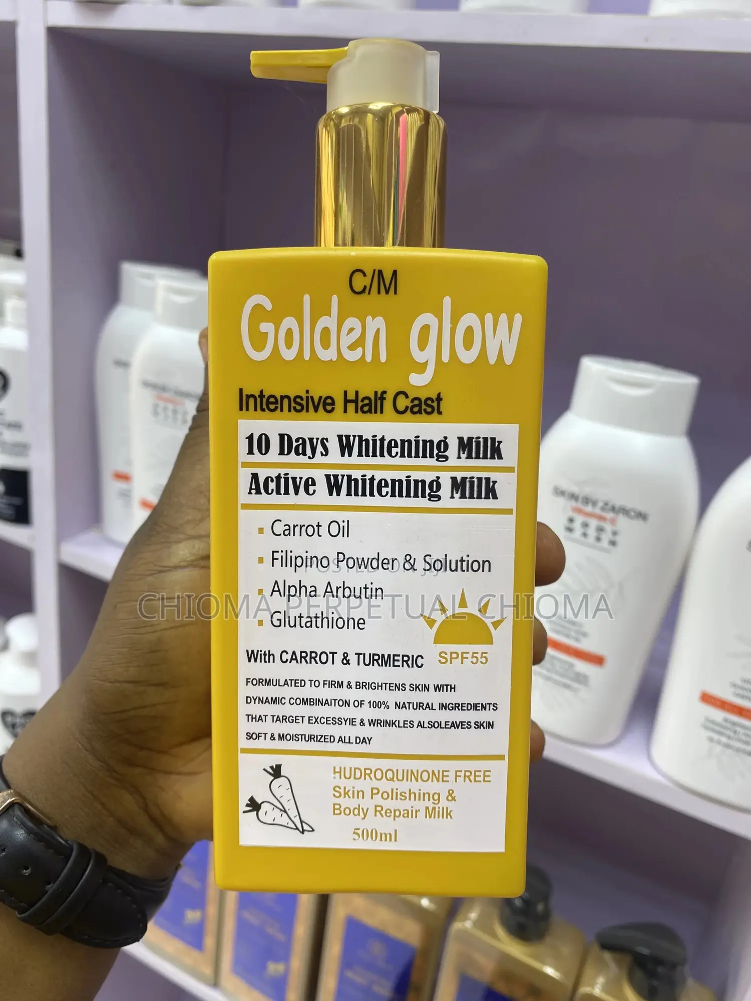 G/M Golden Glow Lotion