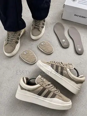 New _the Bad Bunny X Adidas Campus ’Chalky Brown’ Snks