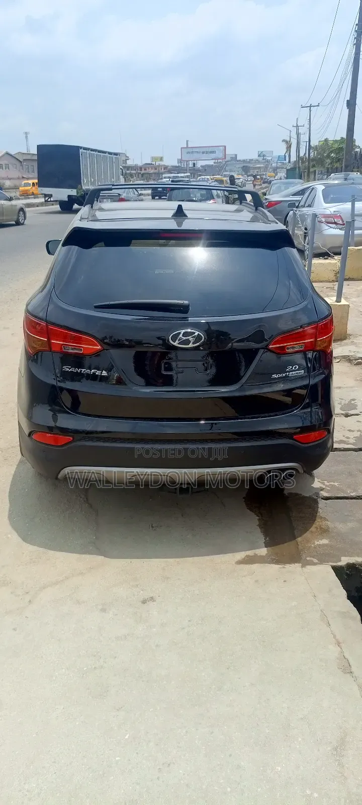 Hyundai Santa Fe SE AWD 2016 Black