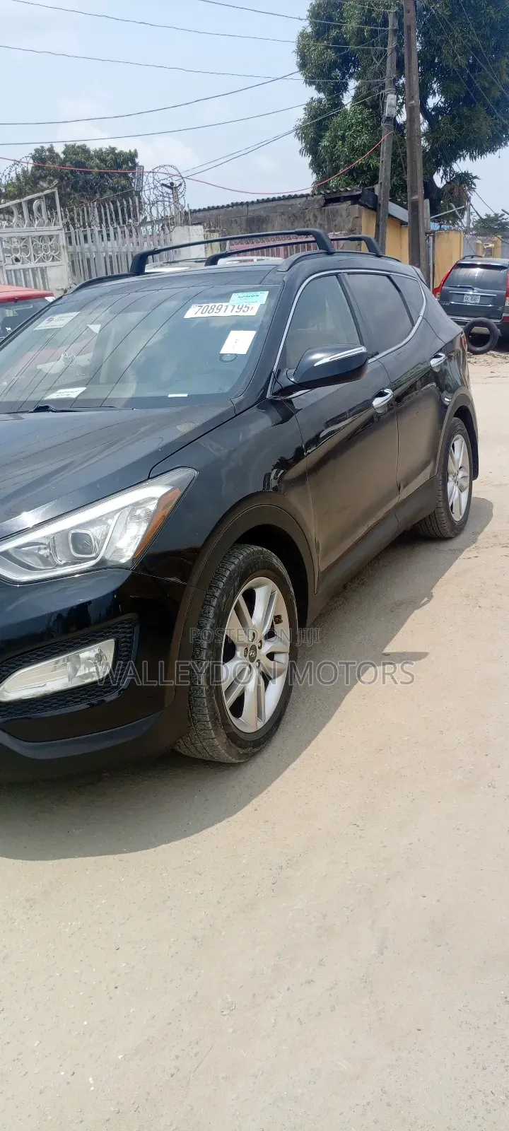 Hyundai Santa Fe SE AWD 2016 Black