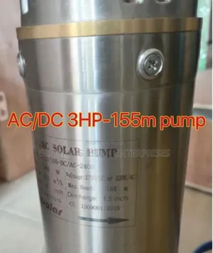 Ac/Dc Solar Pump