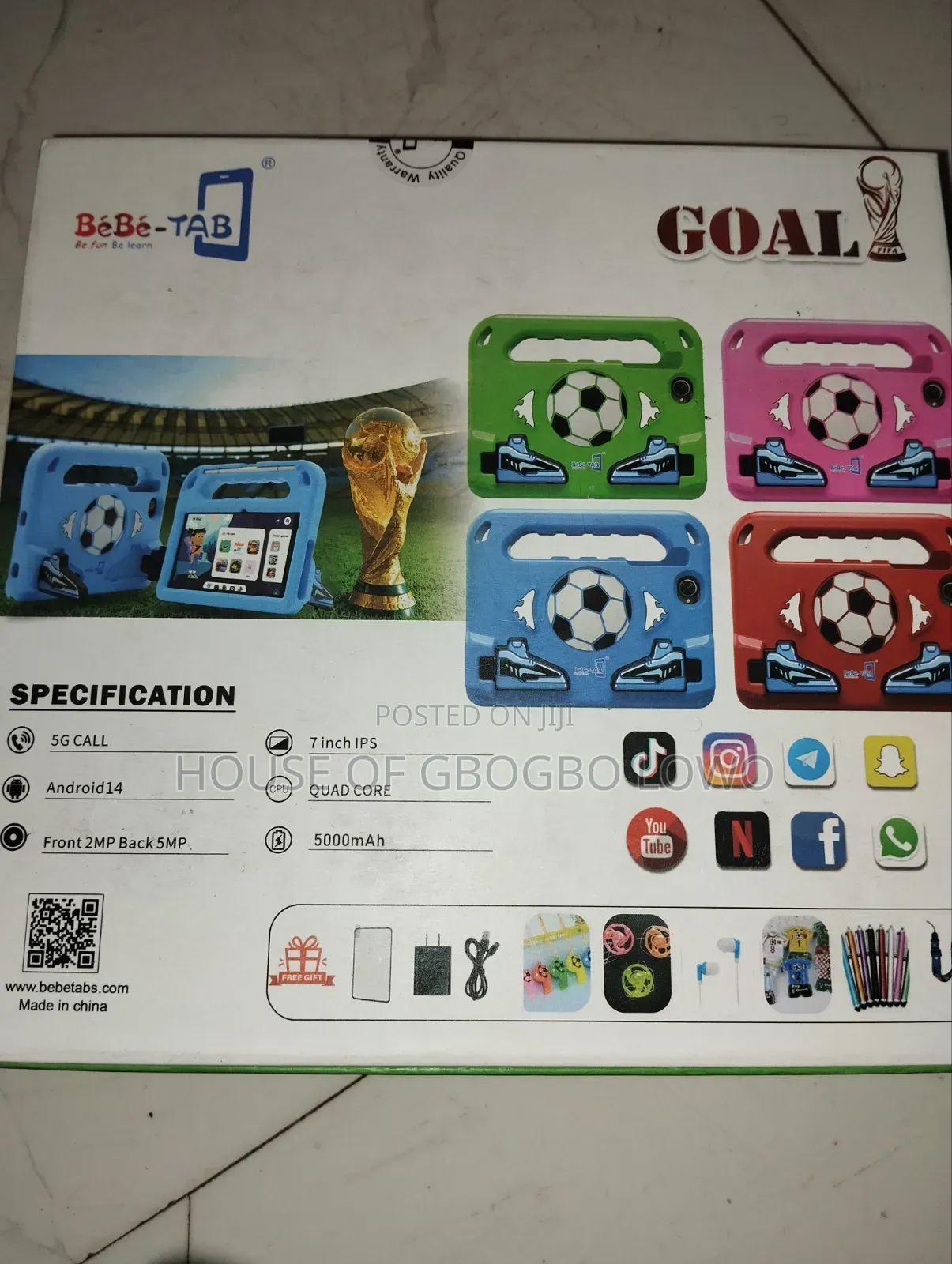 New Bebe Goal 512 GB Blue