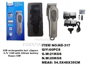Alstow Ns-317 Rechargeable Professional Hair Clipper