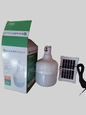 Smartvolt Bulb Solar 50 Watt Rechargeable
