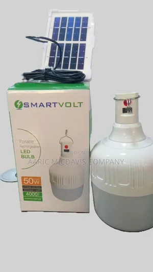 Smartvolt Bulb Solar 50 Watt Rechargeable