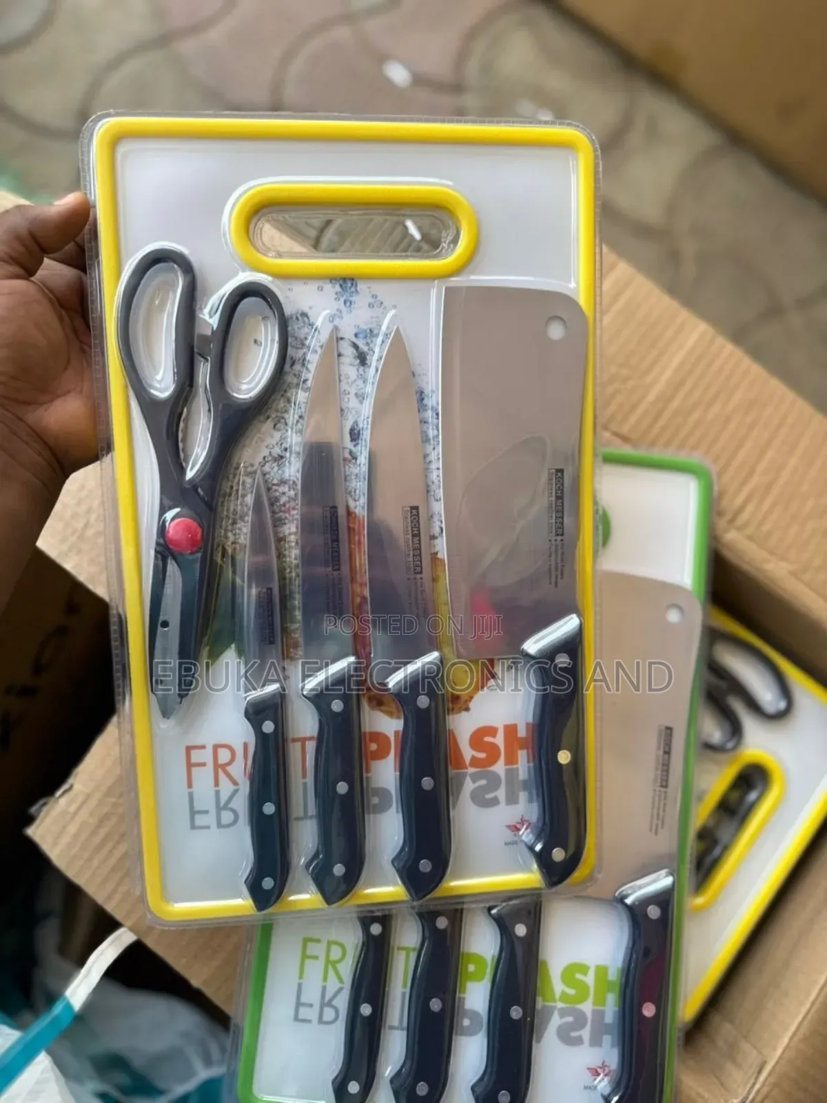 Knife Chopping Board Set Is Available Now